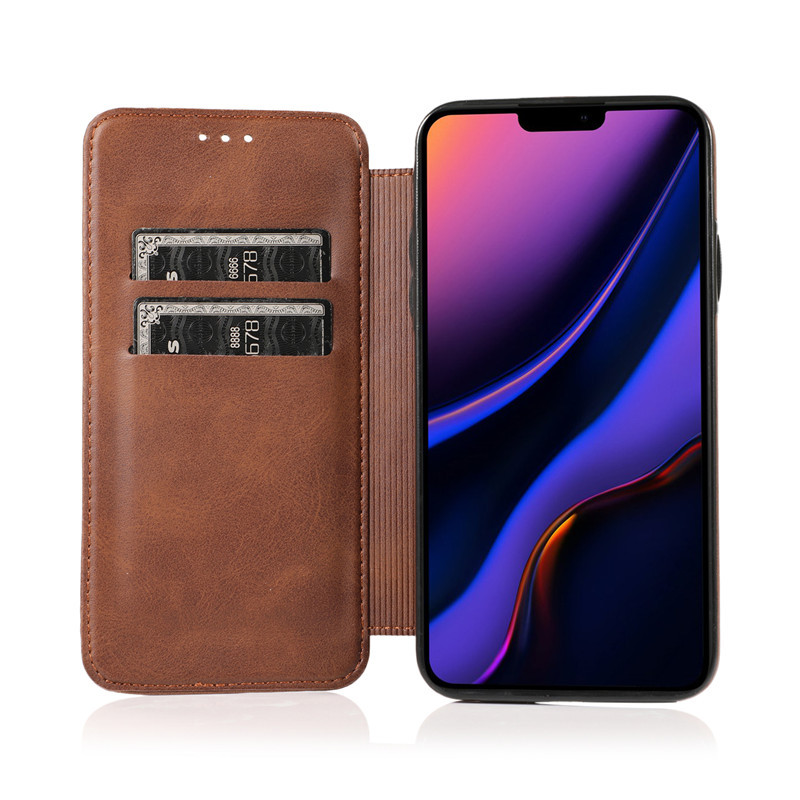 Flip Cover Leather Phone Case, designed with a premium leather finish 